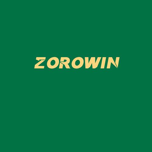 Logo da ZOROWIN